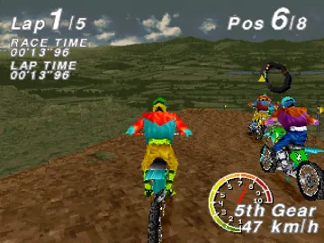 International Moto-X (JP) screen shot game playing